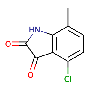 4-氯-7-甲基靛红,4-Chloro-7-methylisatin