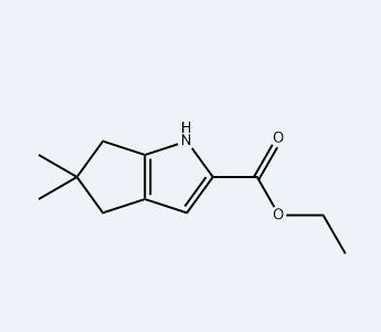 N/A,ETHYL 5,5-DIMETHYL-1,4,5,6-TETRAHYDROCYCLOPENTA[B]PYRROLE-2-CARBOXYLATE