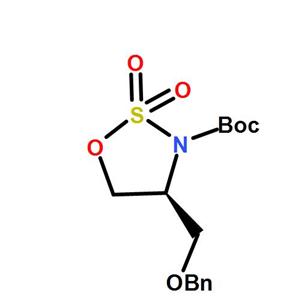 tert-butyl (S)-4-((benzyloxy)methyl)-1,2,3-oxathiazolidine-3-carboxylate 2,2-dioxide