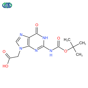 2-(2-((叔丁氧羰基)氨基)-6-氧代-1H-嘌呤-9(6H)-基)乙酸