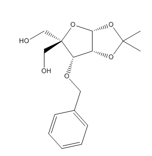 3-O-苄基-4-C-羟甲基-1,2-O-异亚丙基-ALPHA-D-呋喃核糖,3-O-Benzyl-4-C-hydroxyMethyl-1,2-O-isopropylidene-alpha-D-ribofuranose