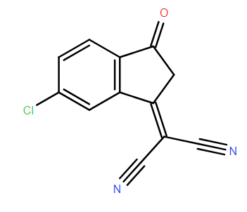 6-氯-3-(二氰基亚甲基)靛酮,2-(6-Chloro-3-oxo-indan-1-ylidene)-malononitrile