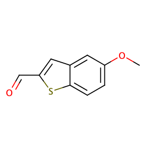 2-醛基-5-甲氧基苯并噻吩,5-METHOXY-1-BENZOTHIOPHENE-2-CARBALDEHYDE