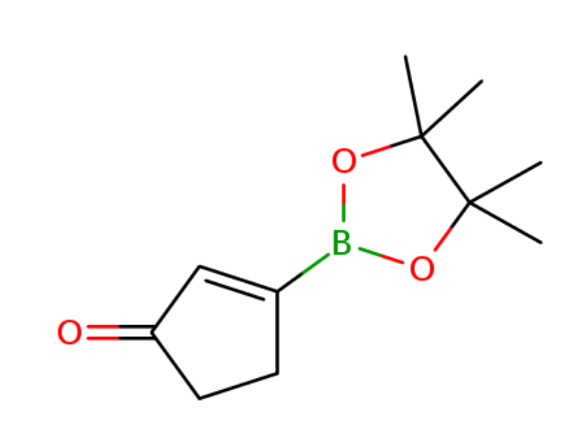 3-(4,4,5,5-四甲基-1,3,2-二氧雜環(huán)戊硼烷-2-基)環(huán)戊-2-烯-1-酮,3‐(4,4,5,5-tetramethyl-1,3,2-dioxaborolan-2-yl)cyclopent-2-ene-1-one