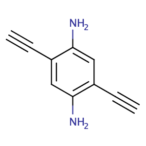 2,5-二乙炔基苯-1,4-二胺,2,5-diethynylbenzene-1,4-diamine