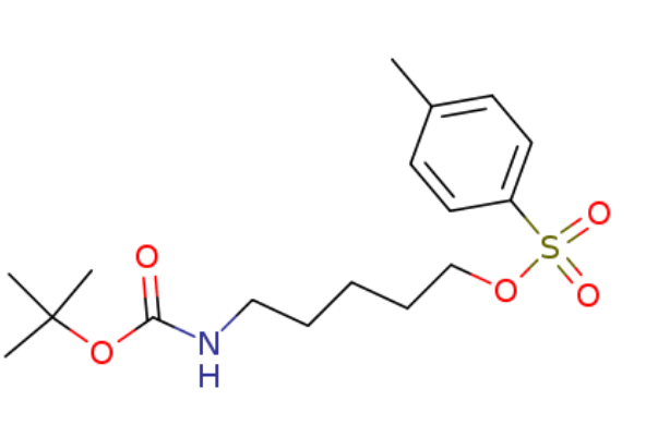 TER叔丁基N-[5-（甲苯氧基）戊基]氨基甲酸酯,TERT-BUTYL N-[5-(TOSYLOXY)PENTYL]CARBAMATE