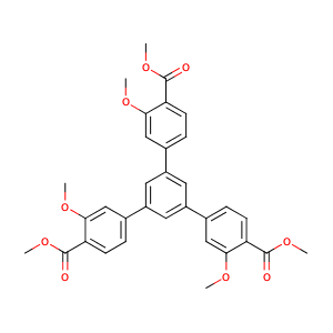 3,3''-二甲氧基-5'-(3-甲氧基-4-(甲氧基羰基)苯基)-[1,1':3',1''-三聯(lián)苯]-4,4''-二甲酸二甲酯