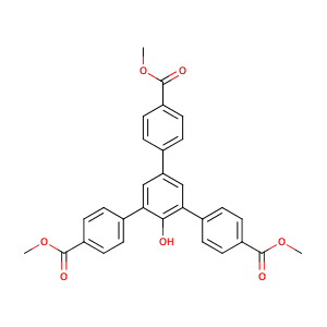 2'-羟基-5'-(4-(甲氧基羰基)苯基)-[1,1':3',1''-三联苯]-4,4''-二羧酸二甲酯