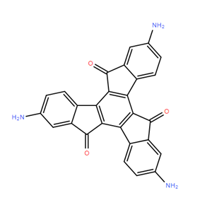 2,7,12-三氨基-5H-二吲哚[1,2-A:1',2'-C]芴-5,10,15-三酮