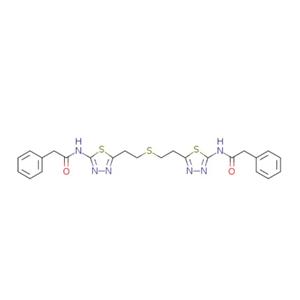 BPTES,2-phenyl-N-[5-[2-[2-[5-[(2-phenylacetyl)amino]-1,3,4-thiadiazol-2-yl]ethylsulfanyl]ethyl]-1,3,4-thiadiazol-2-yl]acetamide