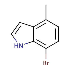 7-溴-4-甲基-1H-吲哚,7-bromo-4-methyl-1H-indole