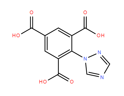 2-(1H-1,2,4-三唑-1-基)苯-1,3,5-三羧酸,1,3,5-Benzenetricarboxylic acid, 2-(1H-1,2,4-triazol-1-yl)-