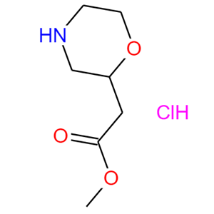 2-吗啉乙酸甲酯盐酸盐,METHYL 2-(MORPHOLIN-2-YL)ACETATE HCL