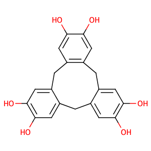 10,15-二氢-5H-三苯并[a,d,g][9]]环壬烯-2,3,7,8,12,13-己醇