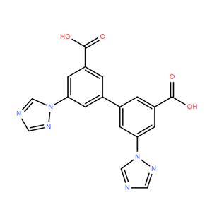 5,5'-二(1H-1,2,4-三唑-1-基)-[1,1'-联苯] -3,3'-二羧酸