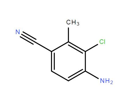 4-氨基-3-氯-2-甲基苯腈,4-AMino-3-chloro-2-Methylbenzonitrile