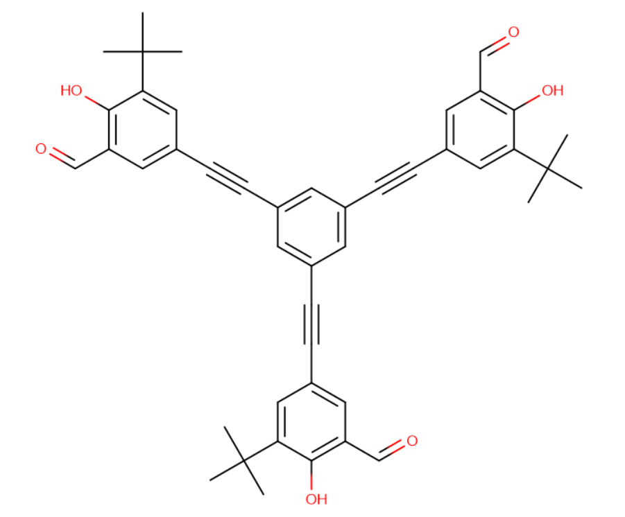 5,5',5''-(benzene-1,3,5-triyltris(ethyne-2,1-diyl))tris(3-tert-butyl-2-hydroxybenzaldehyde)
