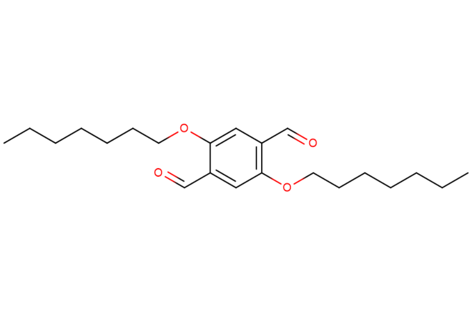 2,5-二庚氧基-1,4-对苯二甲醛,2,5-bis(heptyloxy)benzene-1,4-dialdehyde