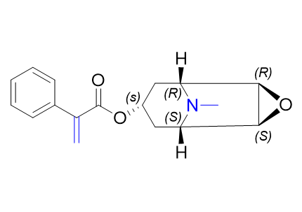 噻托溴铵杂质17,(1R,2R,4S,5S,7s)-9-methyl-3-oxa-9-azatricyclo[3.3.1.02,4]nonan-7-yl 2-phenylacrylate