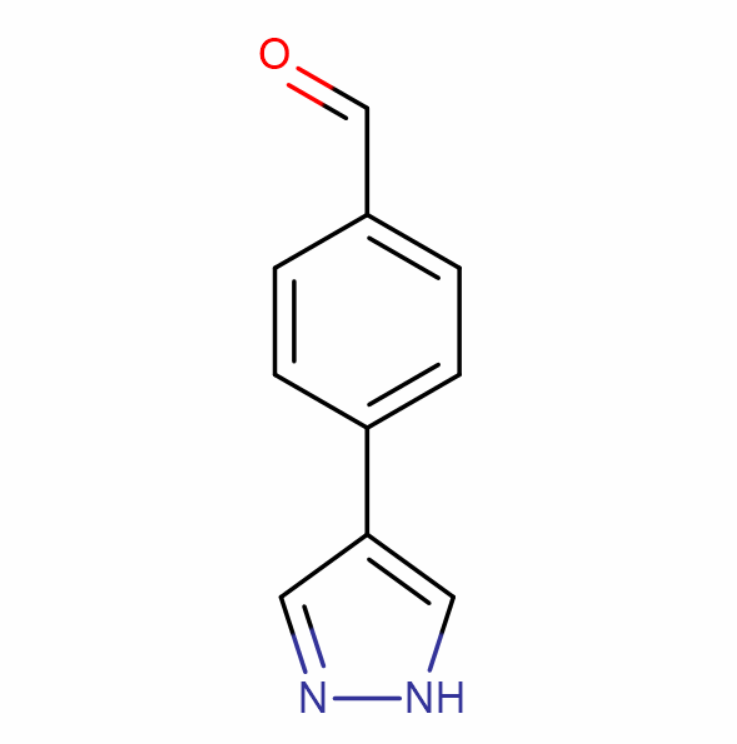 4-(1H-吡唑-4-基)苯甲醛,4-(1H-Pyrazol-4-yl)benzaldehyde