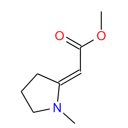 2-(1-甲基-2-亚吡咯烷基)乙酸甲酯,Methyl 2-(1-Methyl-2-pyrrolidylidene)acetate