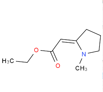 2-(1-甲基-吡咯亚基)乙酸乙酯,Ethyl (1-methyl-2-pyrrolidinylidene)acetate