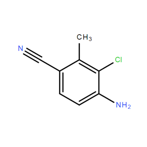 4-氨基-3-氯-2-甲基苯腈,4-AMino-3-chloro-2-Methylbenzonitrile