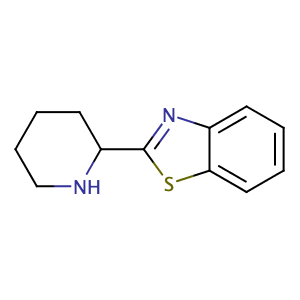 2-(哌啶-2-基)苯并[d]噻唑,Benzothiazole, 2-(2-piperidinyl)- (9CI)