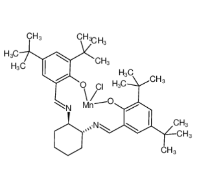 雅可布逊催化剂,(R,R)-(-)-N,N'-BIS(3,5-DI-TERT-BUTYLSALICYLIDENE)-1,2-CYCLOHEXANEDIAMINO-MANGANESE(III) CHLORIDE