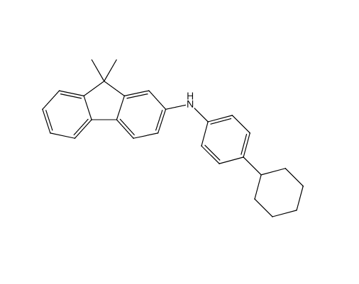 N-(4-环己基苯基)-9,9-二甲基-9H-芴-2-胺,N-(4-Cyclohexylphenyl)-9,9-dimethyl-9H-fluoren-2-amine