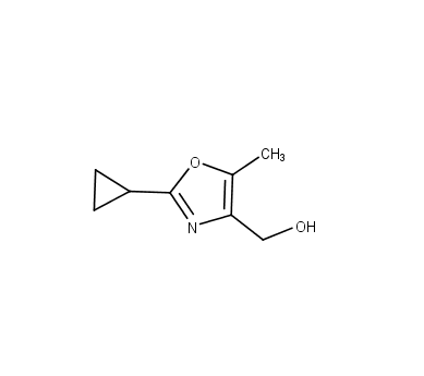 (2-cyclopropyl-5-methyl-1,3-oxazol-4-yl)methanol