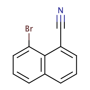 8-溴-1-萘腈,1-Naphthalenecarbonitrile, 8-bromo-