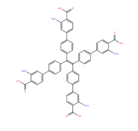 4',4'',4'',4'',4''-(乙烯-1,1,2,2-四基)四(3-氨基-[1,1'-联苯]-4-羧酸),[1,1'-Biphenyl]-4-carboxylic acid, 4',4''',4''''',4'''''''-(1,2-ethenediylidene)tetrakis[3-amino-