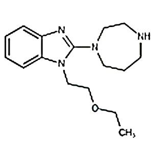 1-（2-乙氧基乙基）-2-（六氢化-1H-1,4-二氮杂卓-1-基）-苯并咪唑