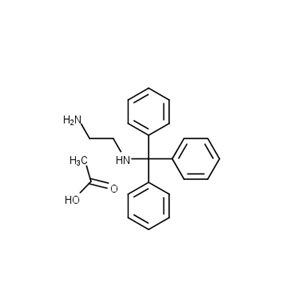 (2-aminoethyl)(triphenylmethyl)amine;acetic acid