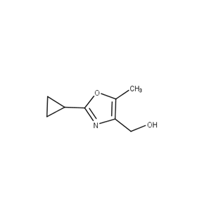 (2-cyclopropyl-5-methyl-1,3-oxazol-4-yl)methanol