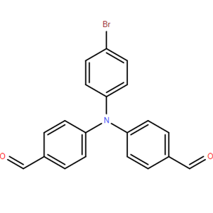 4,4'-((4-溴苯基)氮杂二基)二苯甲醛