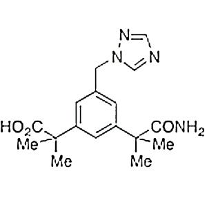 阿那曲唑杂质K,Anastrozole Acid Amide