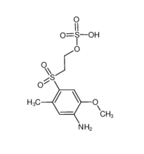 克里西丁对位酯,2-[(4-AMINO-5-METHOXY-2-METHYLPHENYL) SULPHONYL] HYDROGENSULPHATE ESTER