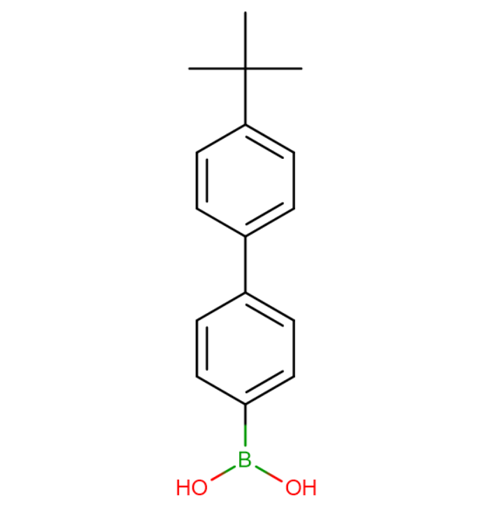 4-(2-甲基-2-丙基)-4-联苯基]硼酸,4-(4-tert-butylphenyl)phenylboronic acid