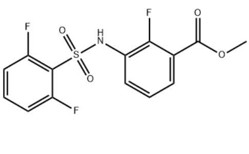 3-(2,6-二氟苯基磺酰氨基)-2-氟苯甲酸甲酯,Methyl3-{[(2,6-difluoropheyl)sulfonyl]aMino}-2-fluorabenzoate