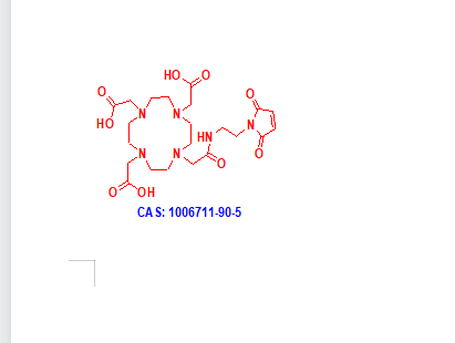 DOTA-马来酰亚胺,Maleimido-mono-amide-DOTA