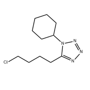 :5-（4-氯丁基）-1-环己基-1H-四氮唑,5-(4-Chlorobutyl)-1-cyclohexanyltetrazole