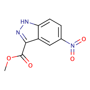 5-硝基-1H-吲唑-3-甲酸甲酯,Methyl 5-nitro-1H-indazole-3-carboxylate