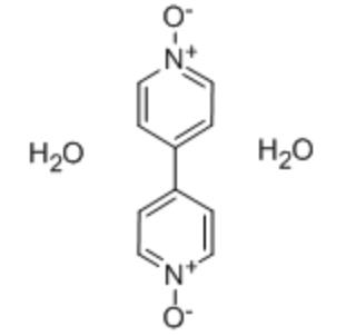 中文名称:4,4-二吡啶基N,N-二氧化水合物,4,4'-Dipyridyl N,N'-Dioxide Hydrate