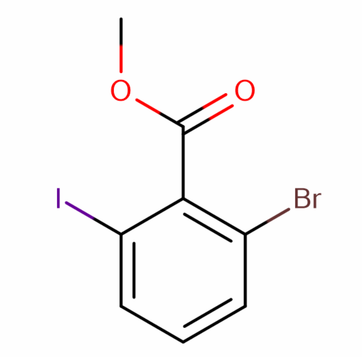 2-溴-6-碘苯甲酸甲酯,Methyl 2-bromo-6-iodobenzoate