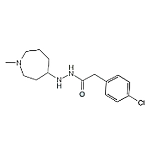 杂质F,2-(4-chlorophenyl)-N'-(1-methylazepan-4-yl)acetohydrazide