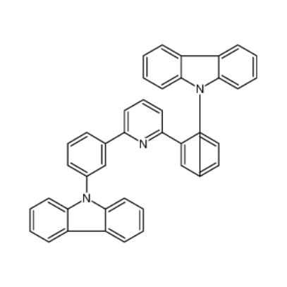 2,6-双( (9H-咔唑-9-基)-3,1-亚苯基)吡啶,2,6-bis(3-(9H-carbazol-9-yl)phenyl)pyridine