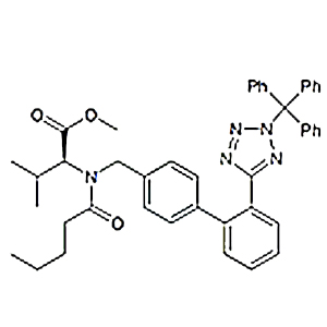 缬沙坦杂质4,Valsartan Methyl Ester N2-Trityl Analog