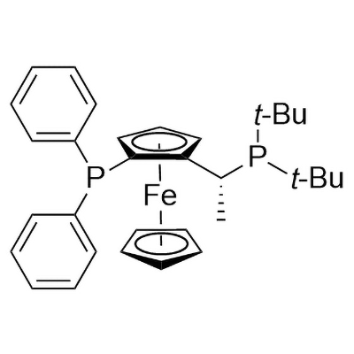 (R)-1-[(Sp)-2-(二苯基膦基)二茂铁]乙基二叔丁基膦,(R)-1-[(Sp)-2-(Diphenylphosphino)ferrocenyl]ethyl di-tert-butylphosphine